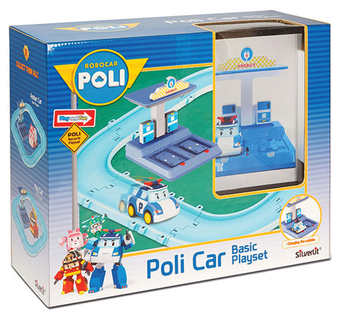 фото Robocar Poli Игровой набор Маленький трек с умной машинкой Поли