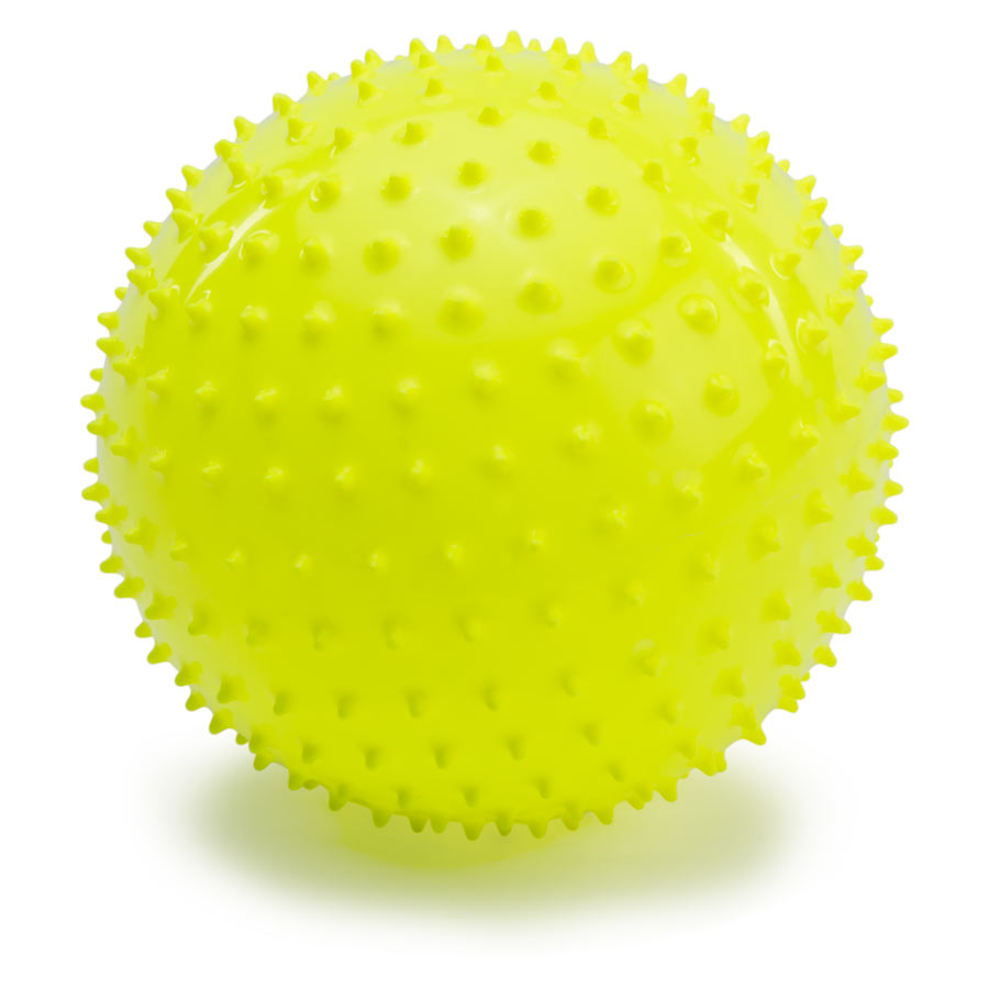 PicnMix Массажно-игровой мяч Геймбол 18 см цвет желтый