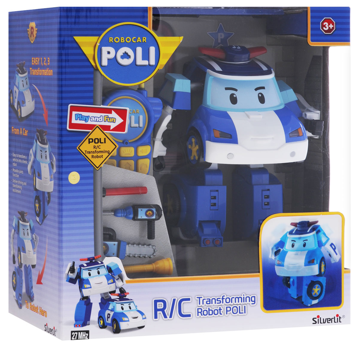 фото Robocar Poli Робот-трансформер на радиоуправлении Поли 83185