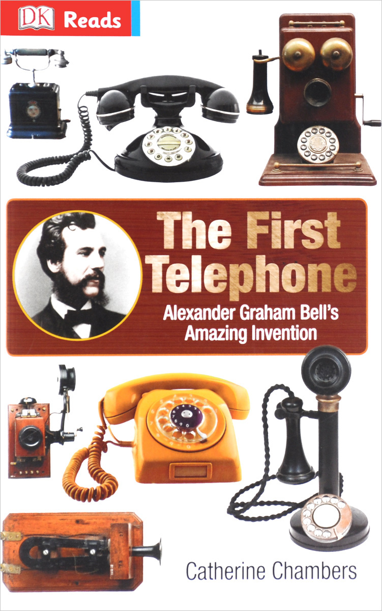 First telephone. One телефон. The first Phone in the World. Read book in telephone.