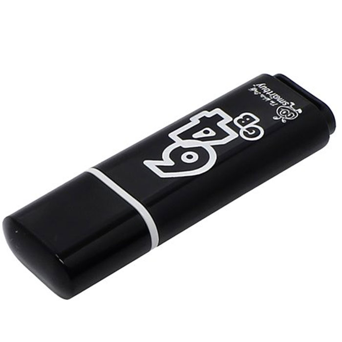 фото SmartBuy Glossy Series 64GB, Black USB-накопитель