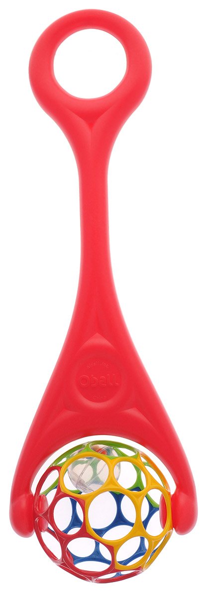 Oball Игрушка-каталка, цвет: красный