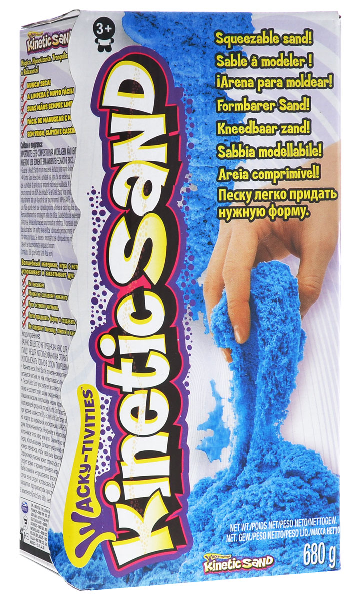 фото Kinetic Sand Кинетический песок цвет синий 680 г