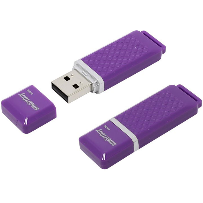 фото SmartBuy Quartz Series 64GB, Violet USB-накопитель