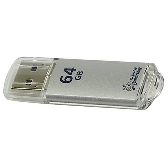 фото SmartBuy V-Cut 64GB, Silver USB-накопитель