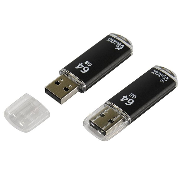 фото SmartBuy V-Cut 64GB, Black USB-накопитель