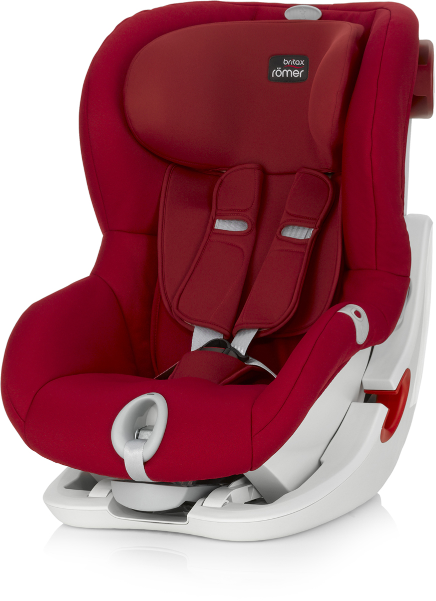 фото Автокресло Britax Roemer King II LS Flame Red Trendline, красный