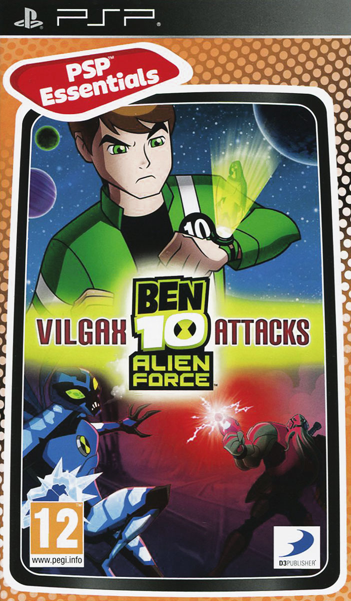 фото Ben 10. Alien Force Vilgax Attacks (Essentials) (PSP) D3publisher