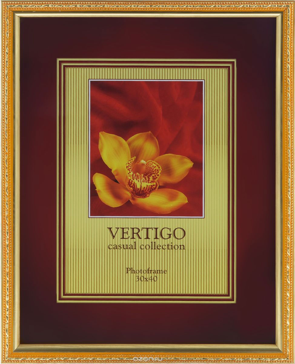 фото Фоторамка Vertigo "Molise", цвет: золотистый, 21 х 30 см