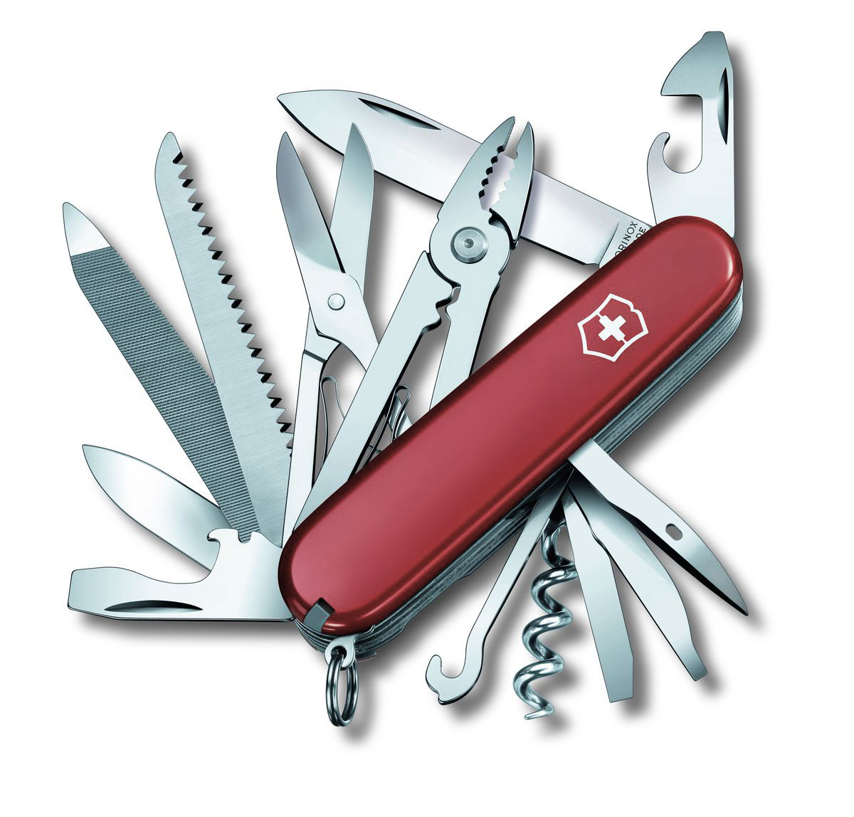 Нож перочинный Victorinox Handyman, красный, 24 функции, 9,1 см