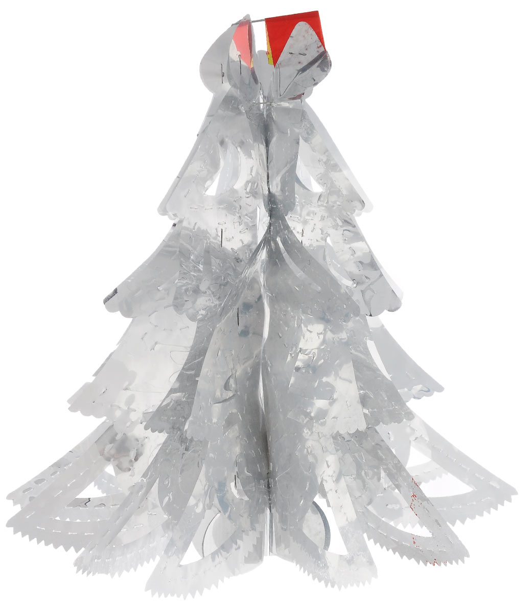 фото Новогоднее подвесное украшение Феникс-презент "Magic Time", цвет: серебристый