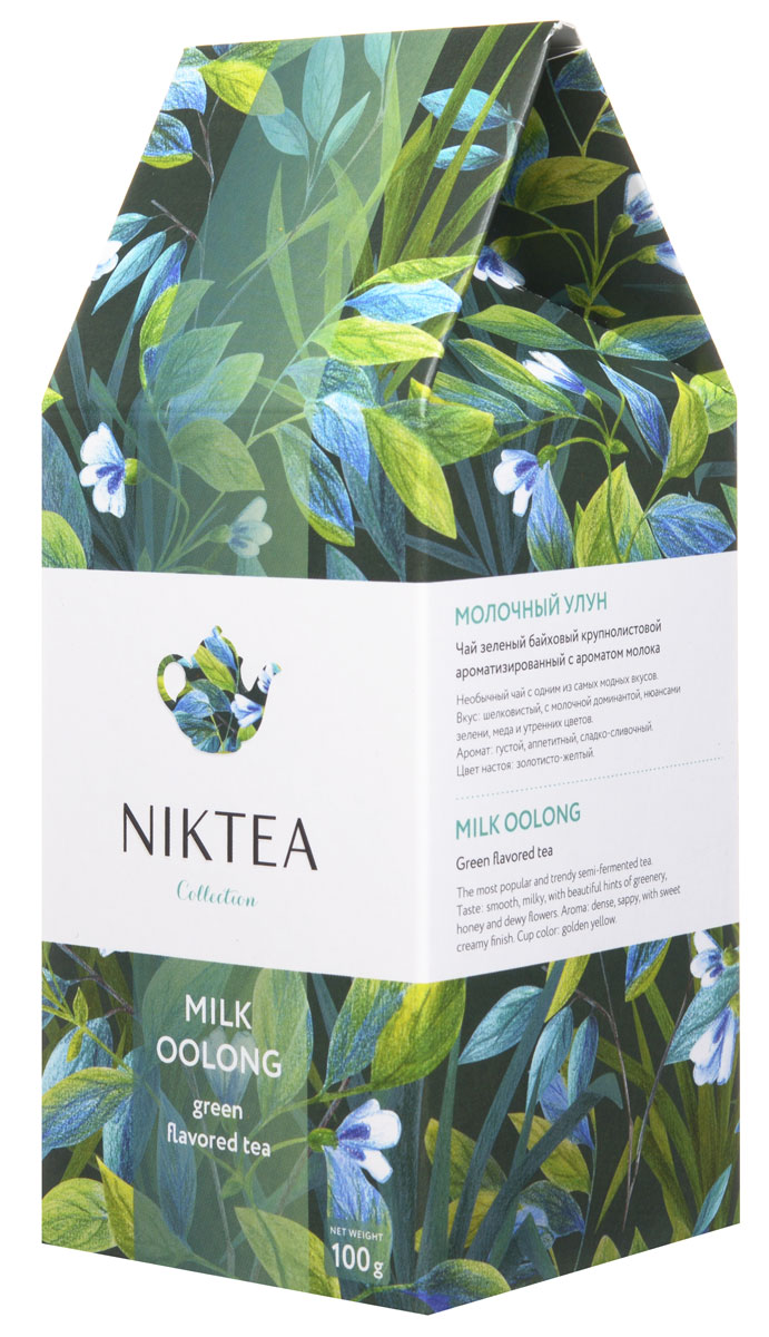 фото Niktea Milk Oolong зеленый листовой чай, 100 г