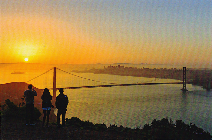 фото Good morning. Golden Gate Bridge. Открытка Exclusive graphics