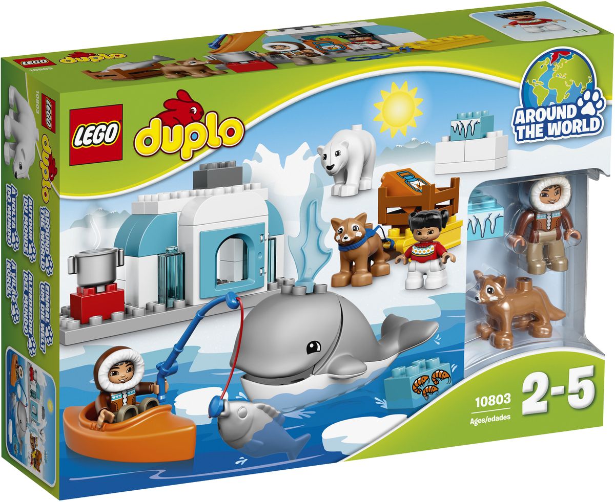 LEGO DUPLO Конструктор Вокруг света Арктика 10803