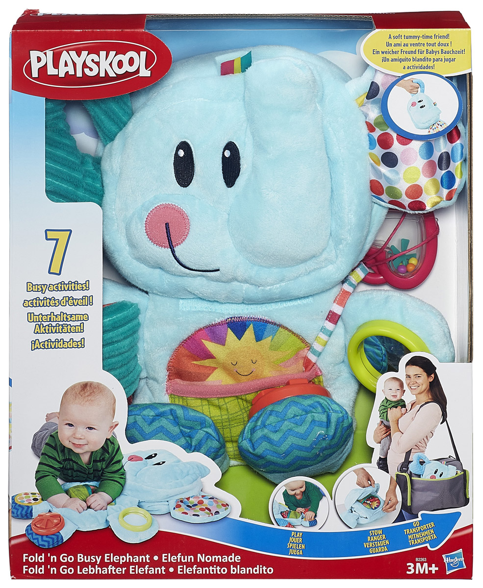 фото Playskool Мягкая развивающая игрушка Веселый слоник