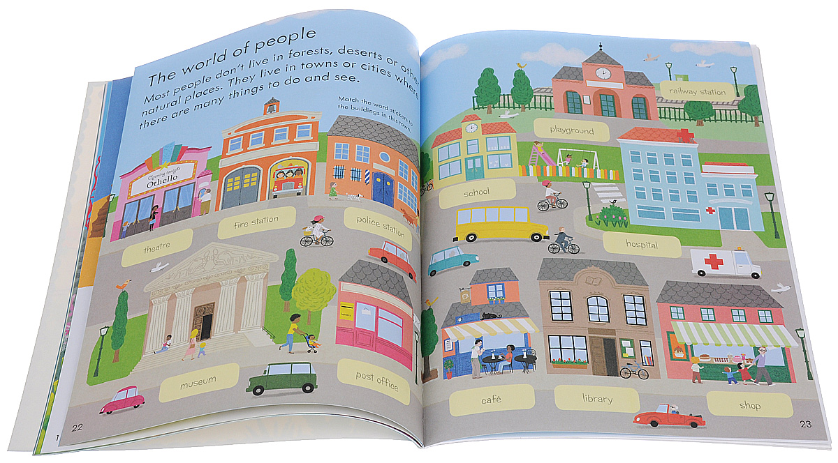 фото MY FIRST BOOK ABOUT OUR WORLD Usborne publishing ltd.