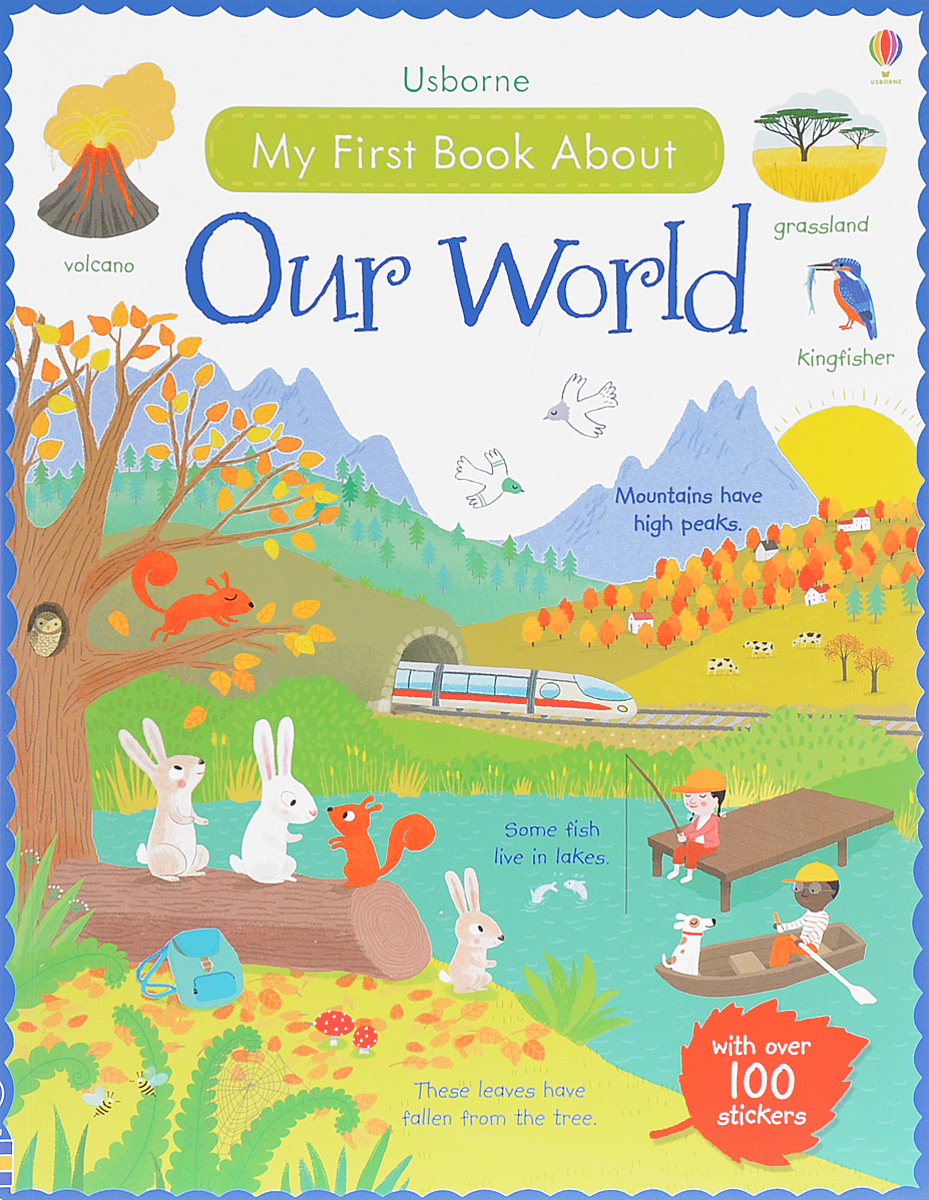 фото MY FIRST BOOK ABOUT OUR WORLD Usborne publishing ltd.