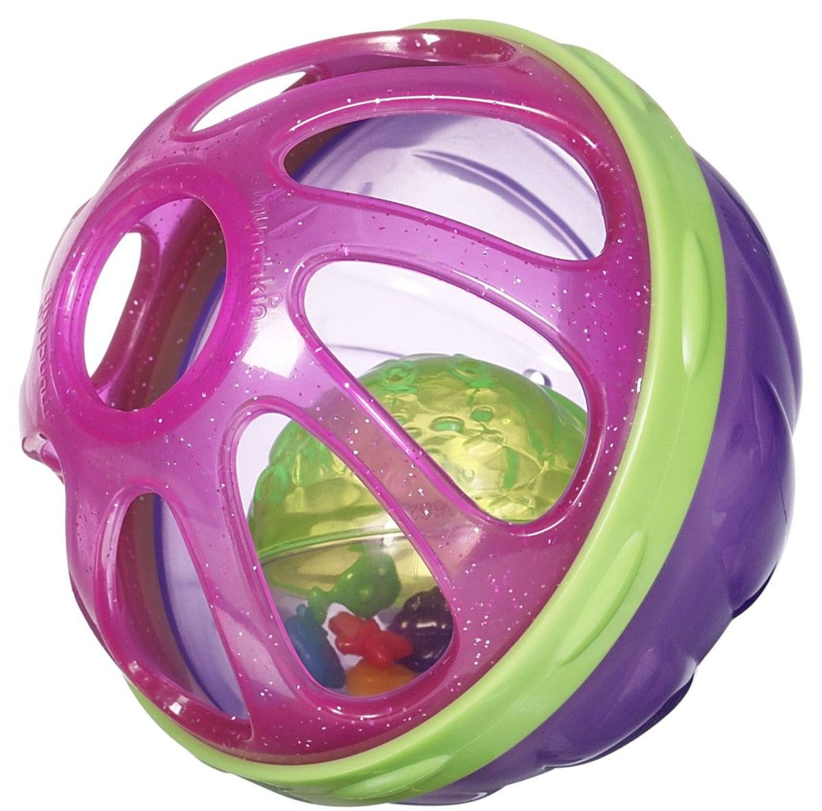 Munchkin Игрушки для ванны Мячик цвет фиолетовый розовый зеленый