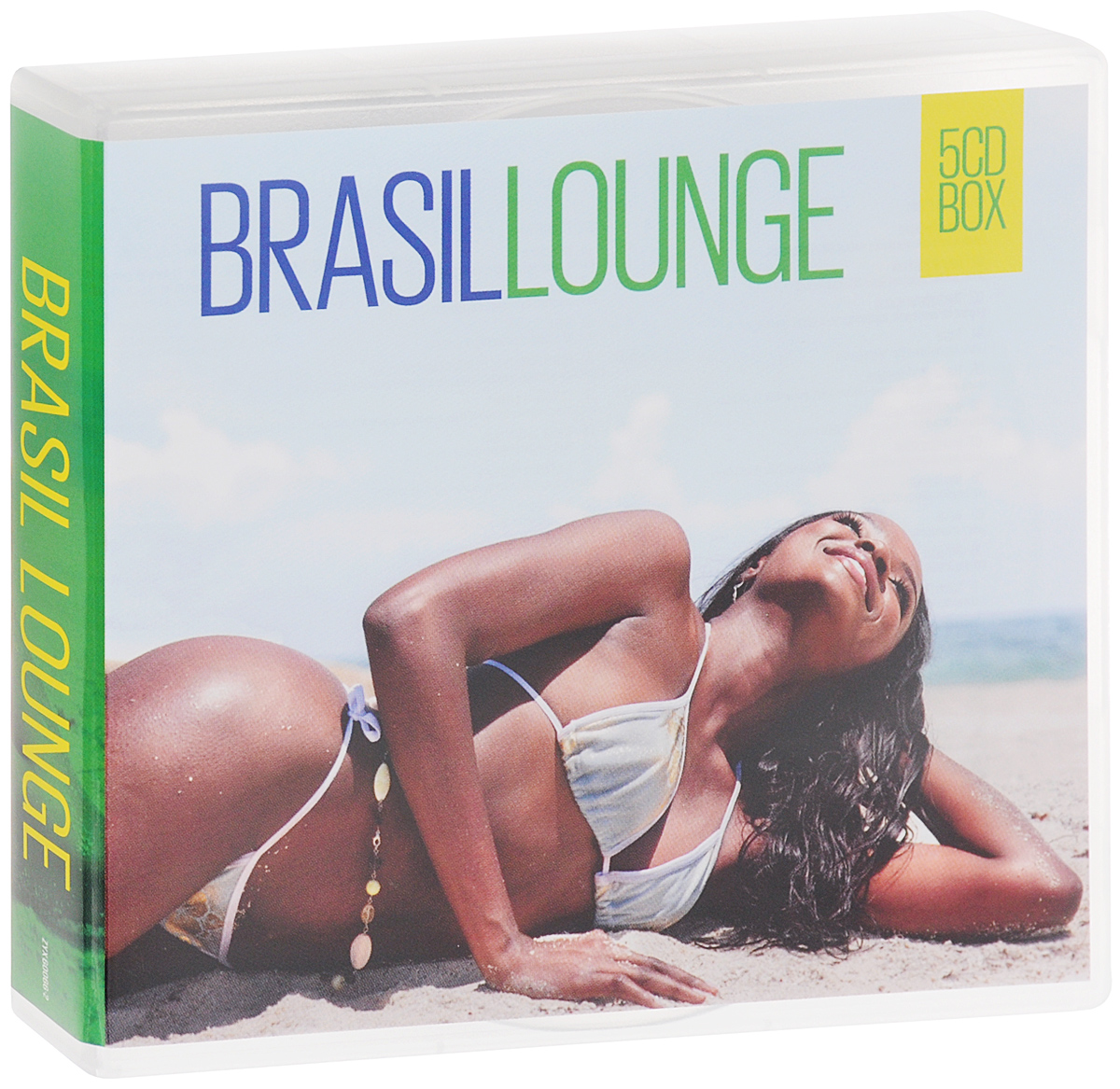 Brasil Lounge (5 CD). "Yellow Green And More",Рэнди Бреккер,Intakt,Джой Китиконти,"Molto Folk",Аструд Жильберто,Квинси Джонс,Dj Barbados,"D.N.A.","Tropical Deep","Progetto Tribale","Audio Lotion","Espirito","Mystic Diversions",Луиса Коста,Джо Висент,Оливия Оливейра,Лусио де Фрейтас,"Grupo Da Costa"