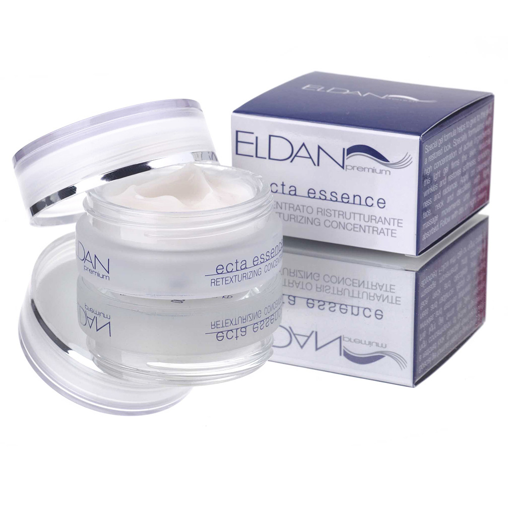 фото ELDAN cosmetics Anti Age флюид для лица "Premium ECTA 40+" ECTA essence retexurizing concentrate , 15 мл