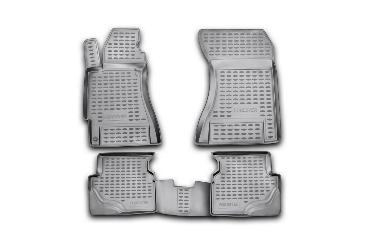 фото Коврики в салон автомобиля Element для Subaru Forester, 2002 - 2008, 4 шт