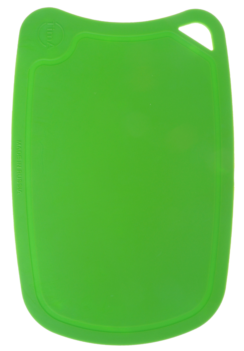 фото Доска разделочная "TimA", цвет: зеленый, 28 х 19 см