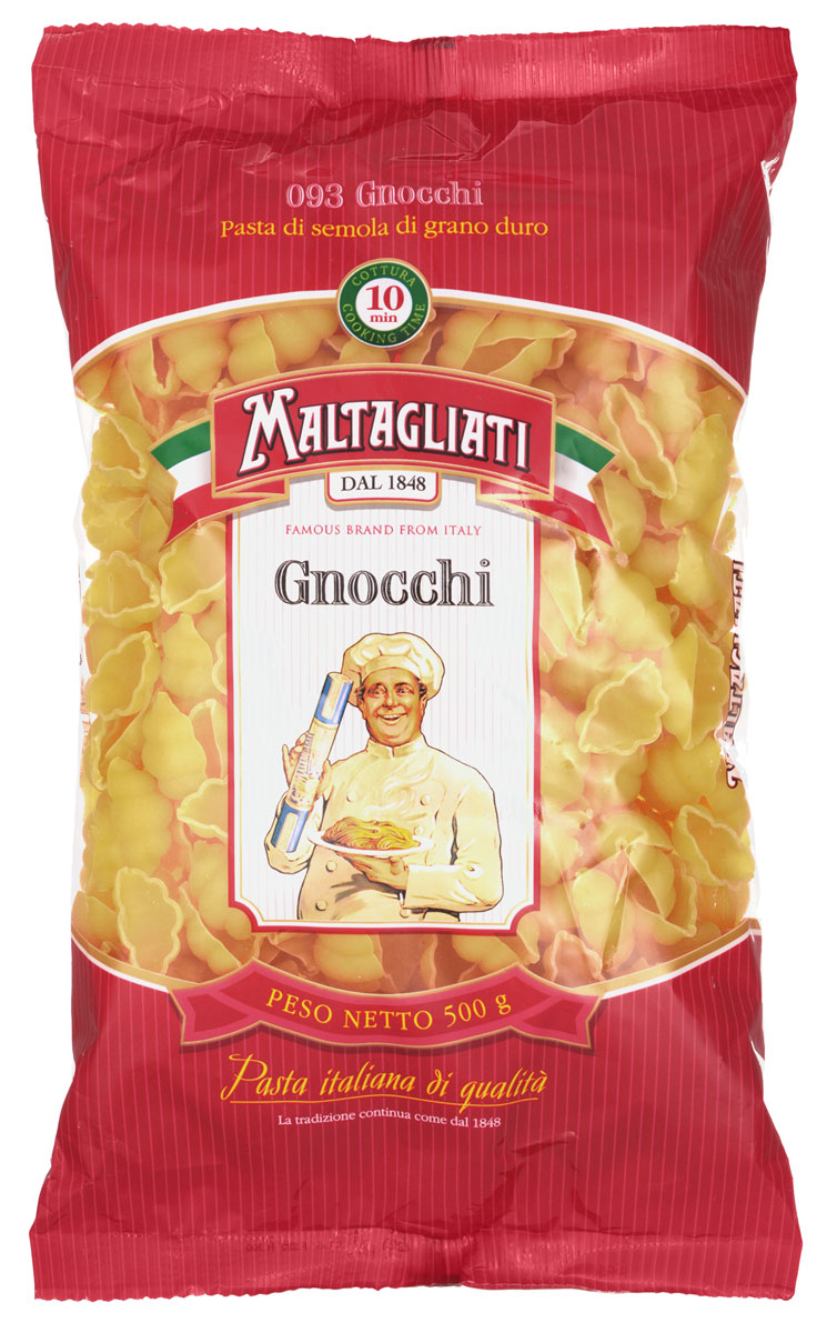 Maltagliati Gnocchi Куколка макароны, 500 г