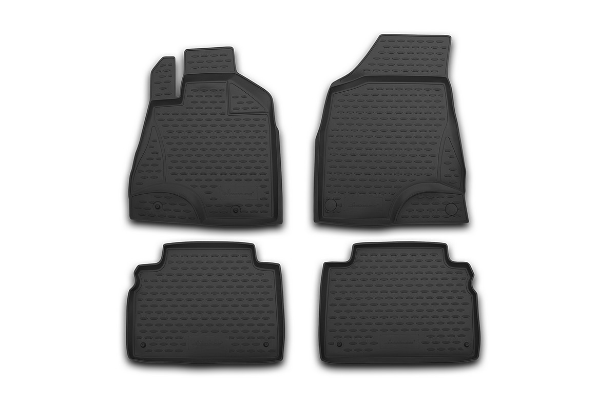 фото Коврики в салон VW Touareg Terrain Tech 2010->, 4 шт. (полиуретан) Element