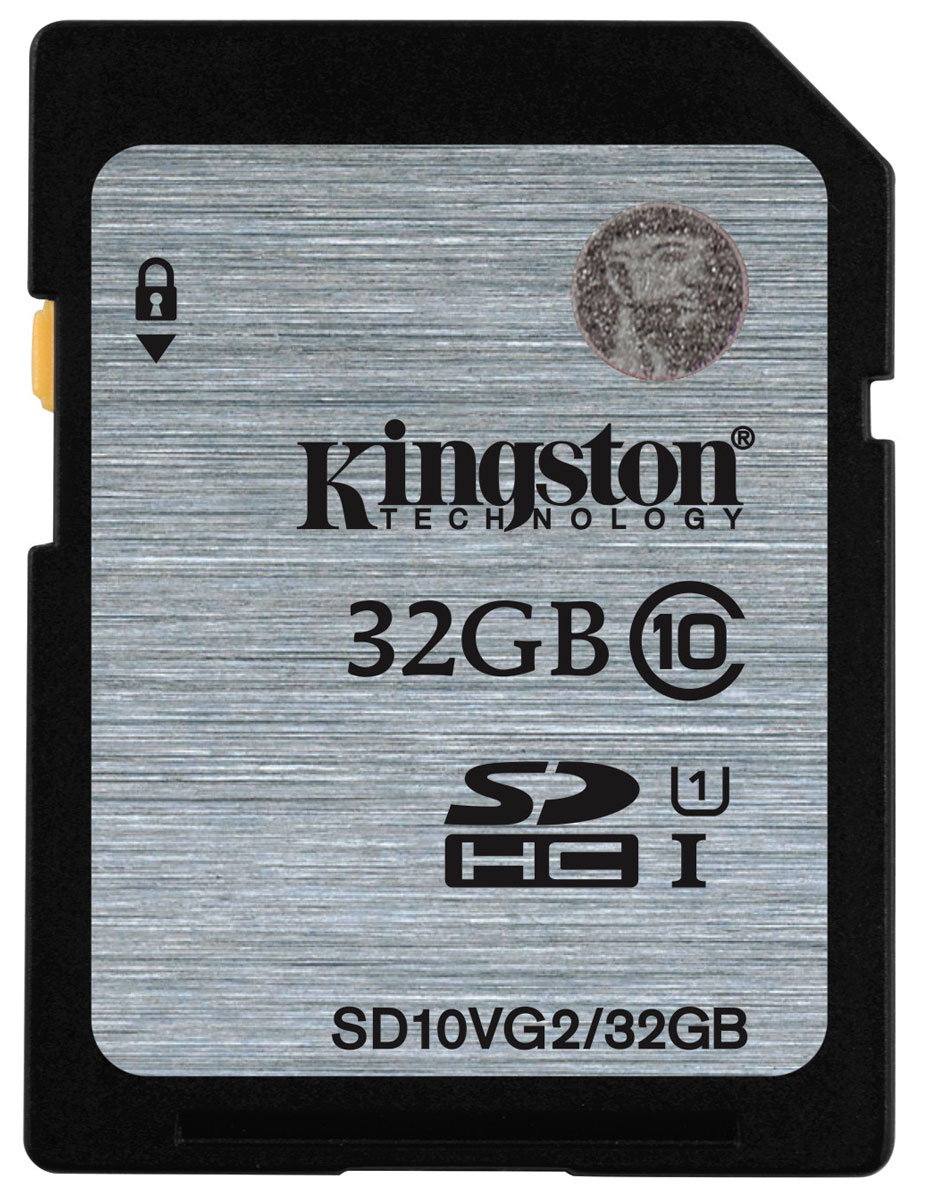 фото Kingston SDHC Class 10, 32GB карта памяти