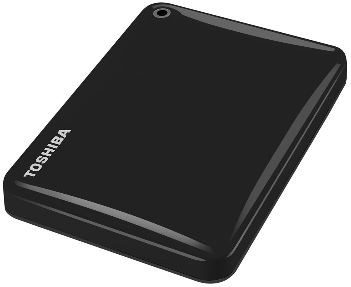 фото Toshiba Canvio Connect II 500GB, Black внешний жесткий диск (HDTC805EK3AA)