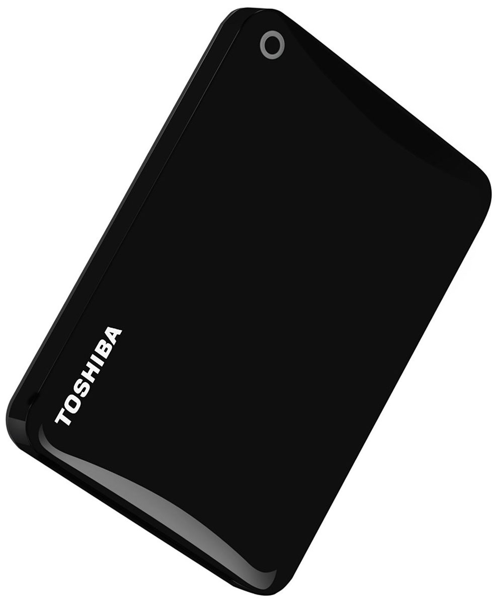 фото Toshiba Canvio Connect II 500GB, Black внешний жесткий диск (HDTC805EK3AA)