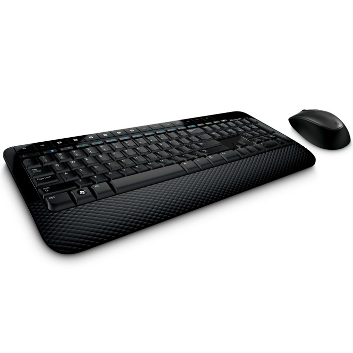 фото Комплект мышь + клавиатура Microsoft Wireless Desktop 2000, Black (M7J-00012)
