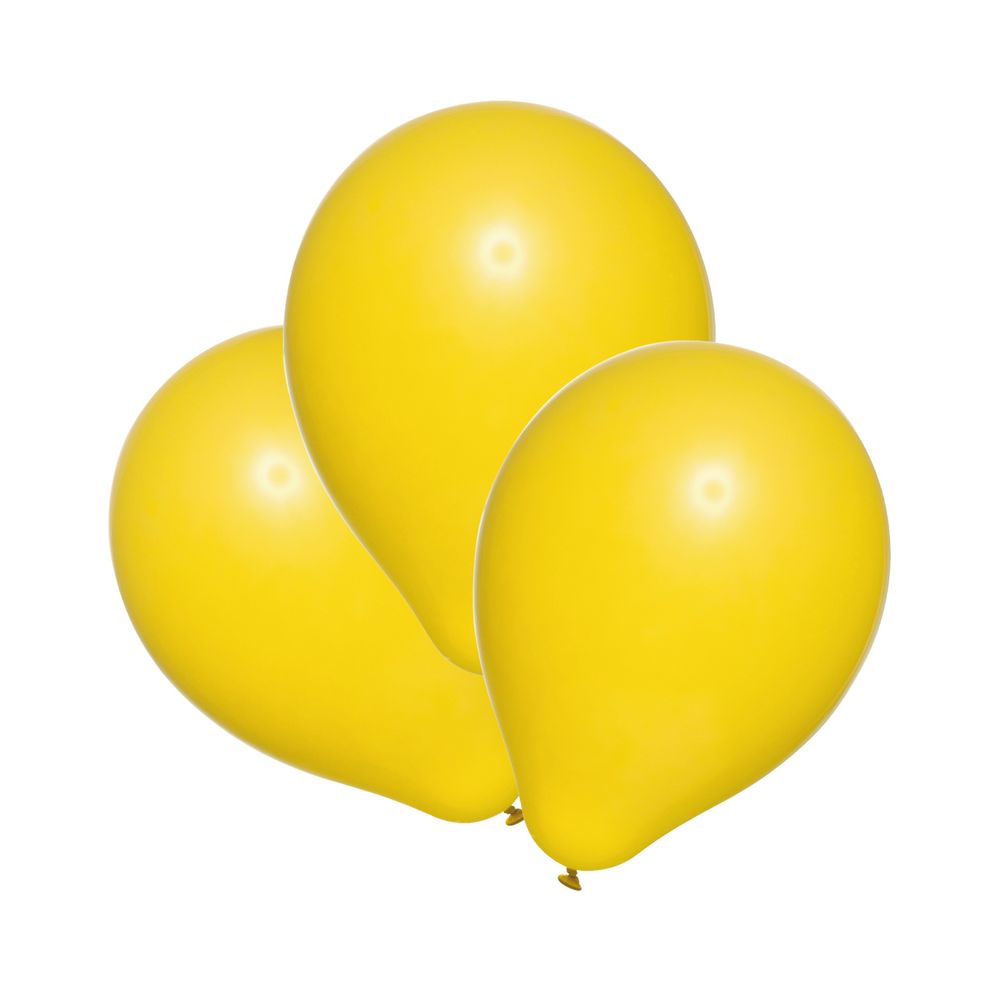 Желтые воздушные шары