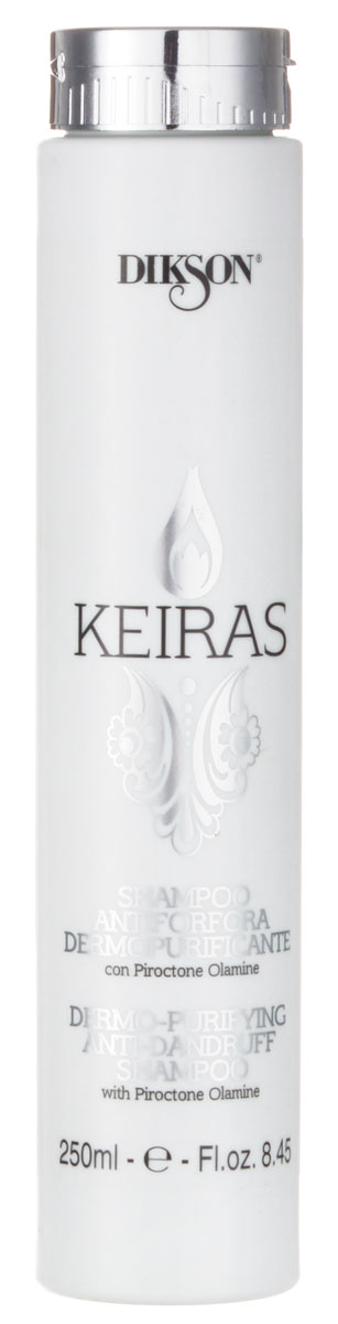 Dikson Себобалансирующий шампунь против перхоти Keiras Shampoo Antiforfora Dermopurificante 250 мл Dikson Себобалансирующий шампунь против перхоти Keiras Shampoo Antiforfora Dermopurificante 250 мл
