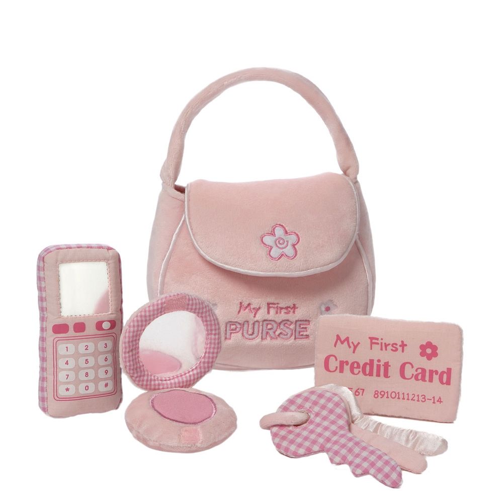 фото Gund Набор мягких игрушек My First Purse Play Set