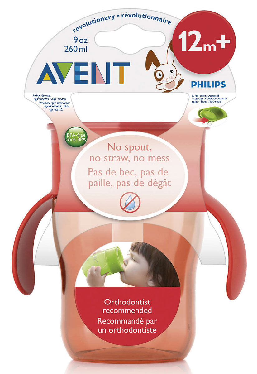 фото Philips Avent Чашка-поильник, 260 мл., 12м+, цвет: в ассортименте, SCF782/00