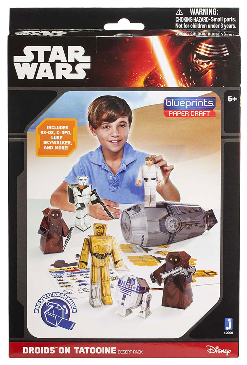 фото Star Wars 3D Пазл Blueprints Escape Pod Desert Pack