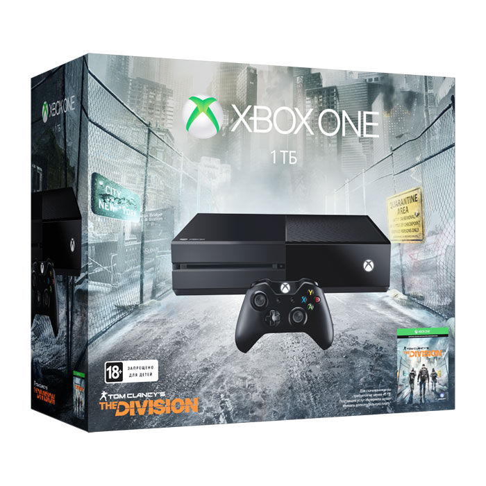 Игровая приставка Xbox One 1 TB + Tom Clancy's The Division — купить в ...