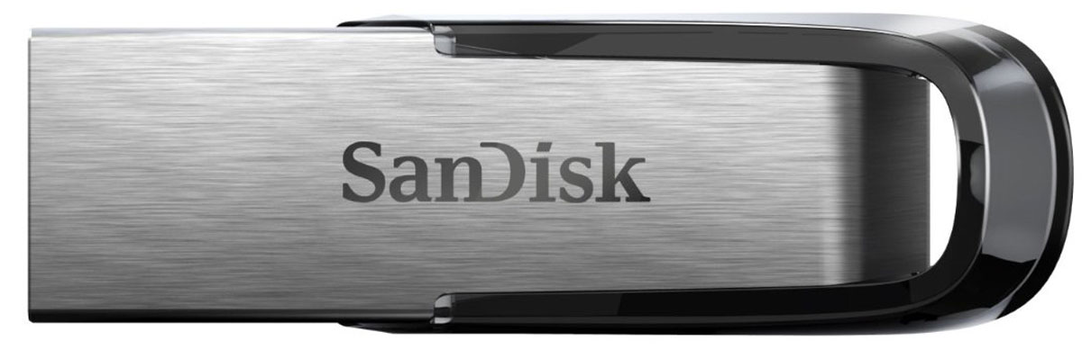 фото SanDisk Cruzer Ultra Flair 128GB, Silver Black USB-накопитель
