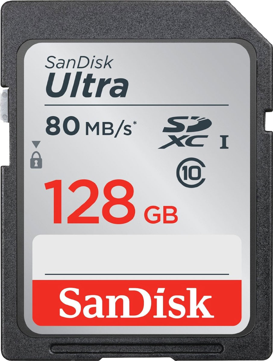 фото SanDisk Ultra SDXC UHS-I 128GB карта памяти