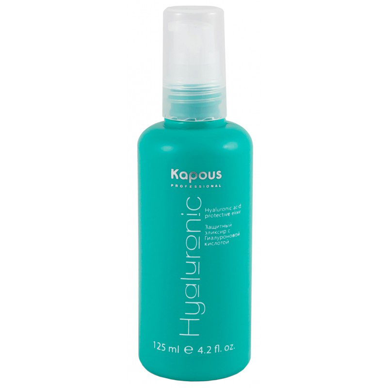 фото Kapous Professional Эликсир защитный с гиалуроновой кислотой Hyaluronic Acid 125 мл