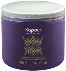 фото Kapous Маска для волос с маслом ореха макадамии Macadamia Oil 500 мл Kapous professional