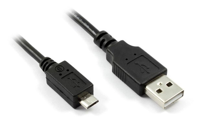фото Кабель Greenconnect USB 2.0, GCR-UA2MCB1-BD2S-0.5m, AM/microB 5pin, 2A, 0.5m, быстрая зарядка
