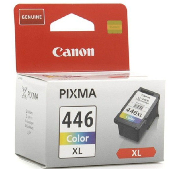 Картридж Canon CL-446XL Color (8284B001), голубой, пурпурный, желтый ...