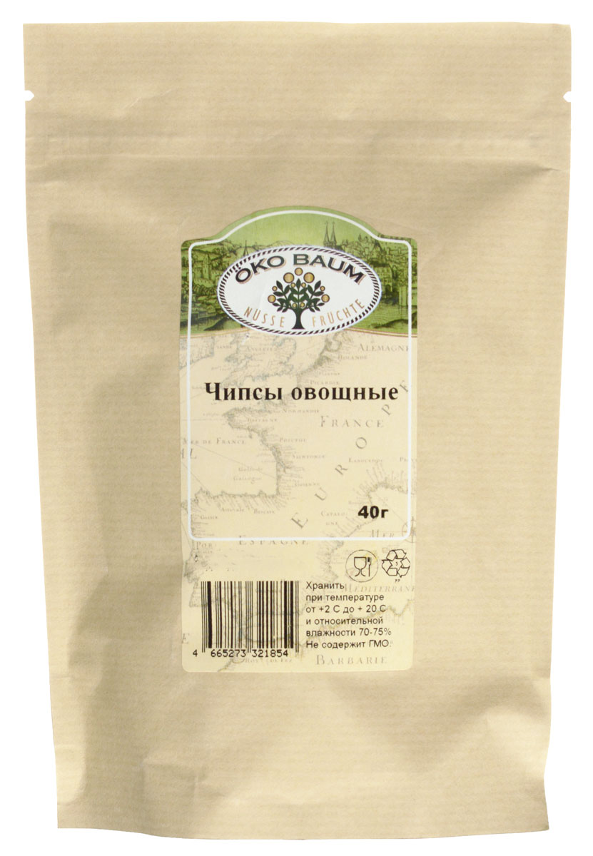 Oko Baum чипсы овощные из редьки, 40 г — купить в интернет-магазине ...