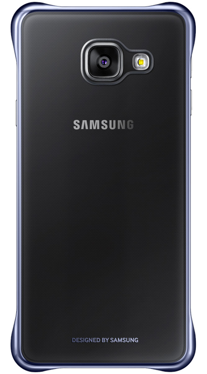 Samsung EF-QA710C Clear Cover чехол для Galaxy A7 (2016), Black