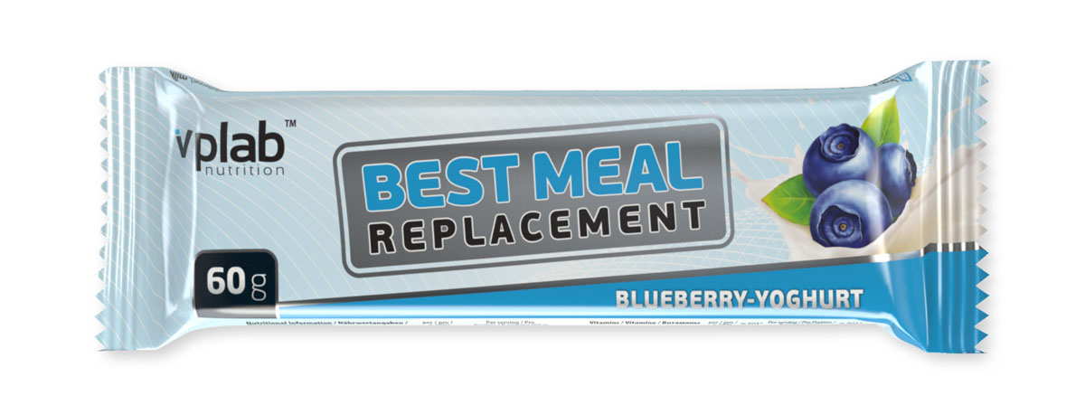 фото Заменитель питания VPLab "Best Meal Replacement", черника, 60 г Vplab nutrition