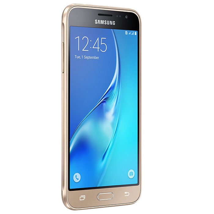 фото Смартфон Samsung Galaxy J3 2016 1,5/8GB, золотой. Уцененный товар