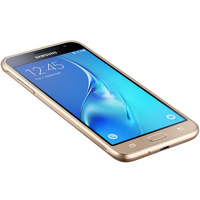 фото Смартфон Samsung Galaxy J3 2016 1,5/8GB, золотой. Уцененный товар