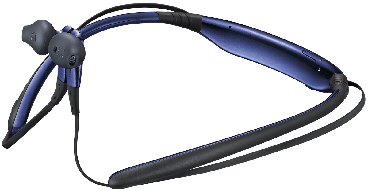 фото Беспроводные наушники Samsung Level U, черный, синий